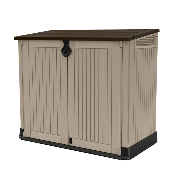 Keter Store-It-Out Midi 30 Cubic Foot All-Weather Resin Storage Shed Beige $149.38 Free Shipping