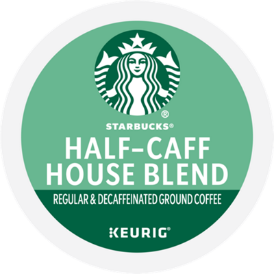STARBUCKS Half-Caff House Blend Coffee $3.99