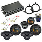 Kicker 46CXA3604 CXA360.4 Car Audio Amplifier Harmony Audio 6.5 3.5 Speaker Kit Adapters $169 Free Shipping