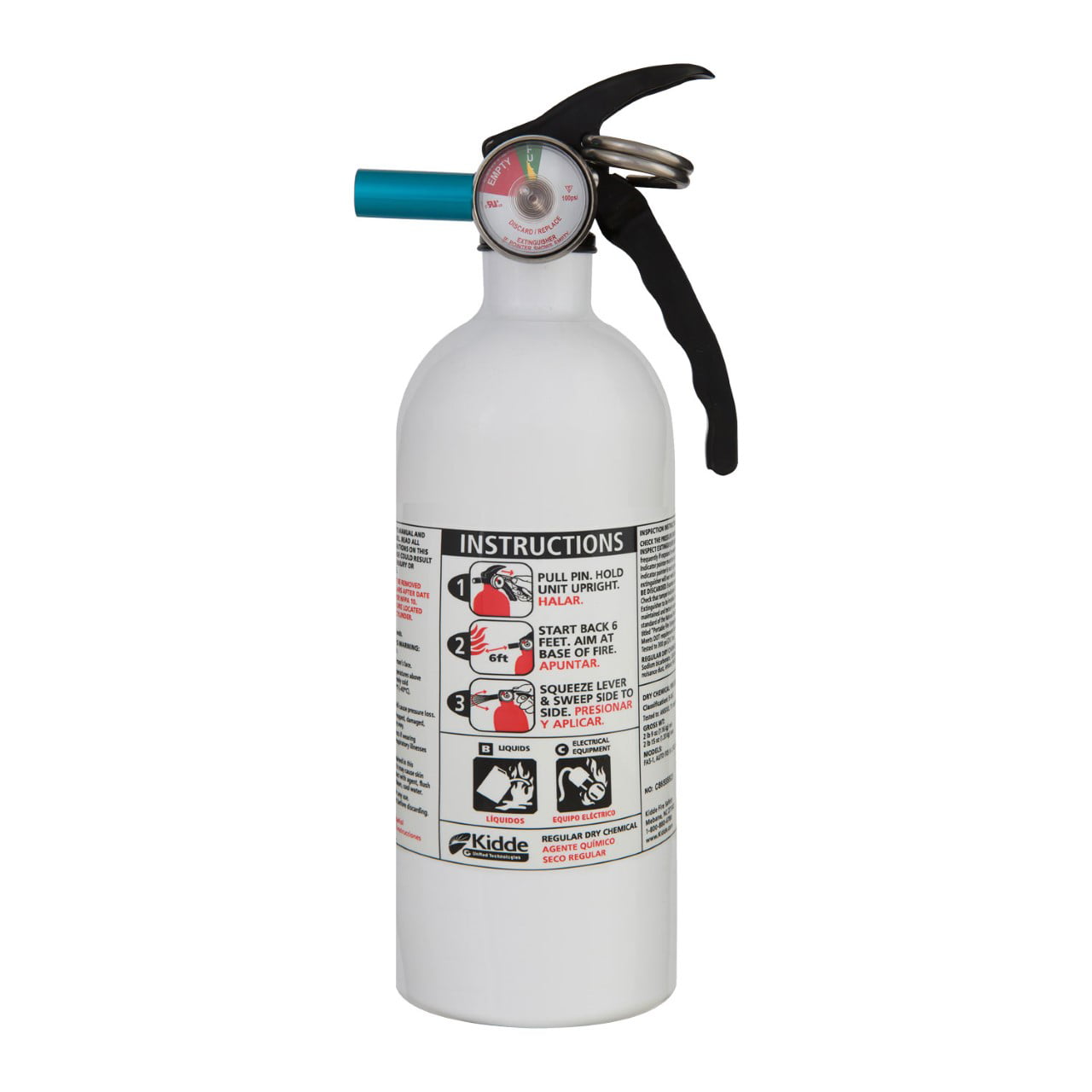 Kidde 5BC Fire Extinguisher KD61W-5BC $10.62 Free S H w/ Walmart or $35