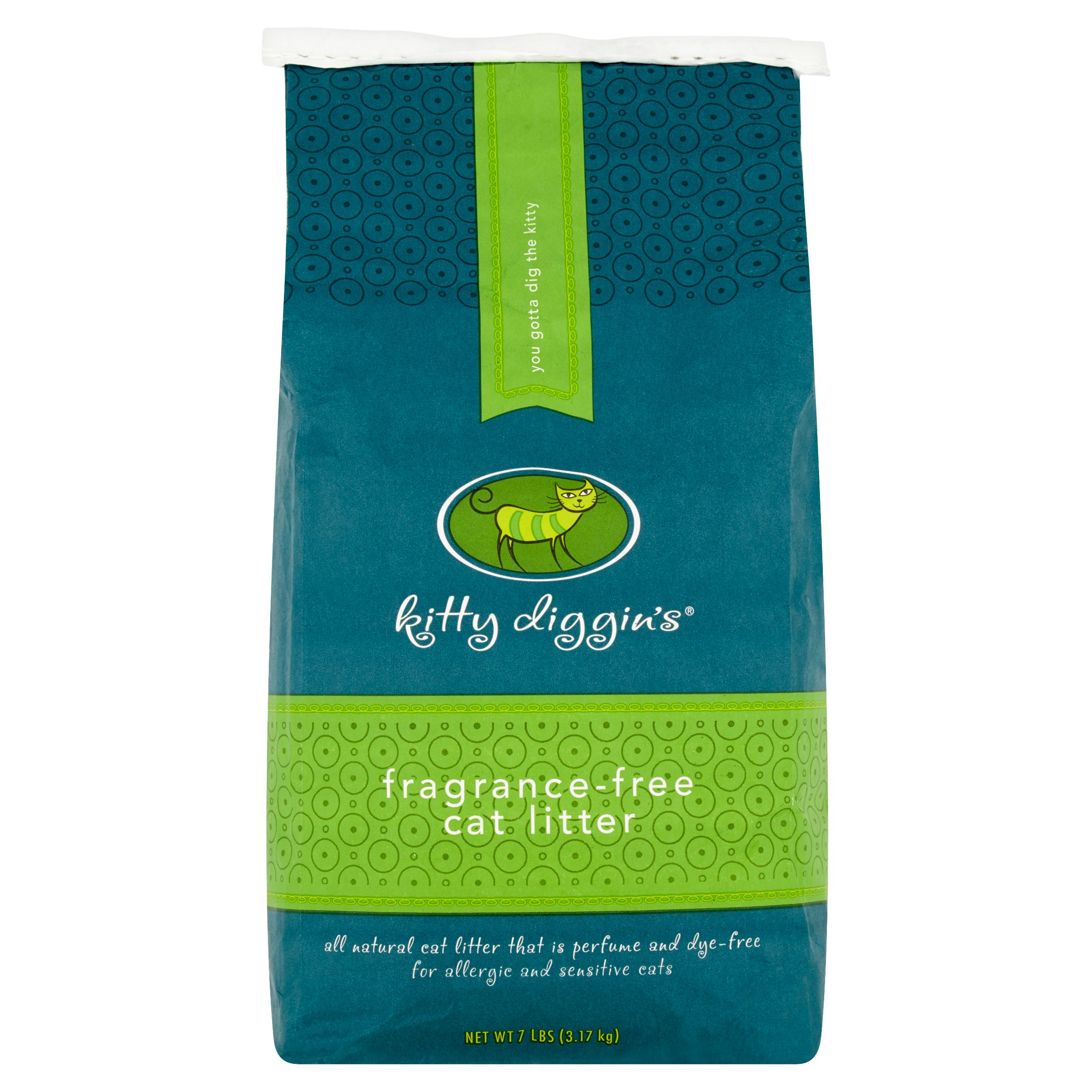 Kitty Diggins Fragrance-Free Cat Litter, 7 lbs $1.87