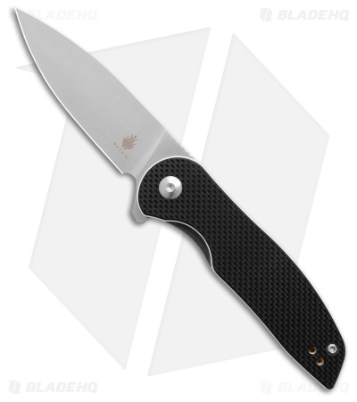 Kizer Laconic Sidekick Liner Lock Knife Black G-10 3 Satin Blade in 9Cr18MoV $19.99 w/FREE SHIPPING BLADEHQ