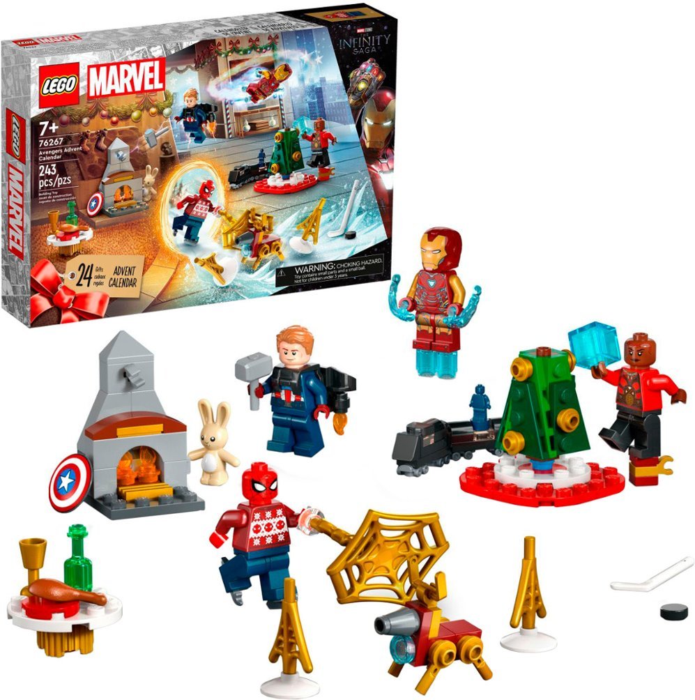 LEGO Marvel Avengers Advent Calendar 76267 $19 Free instore Pickup at Best Buy