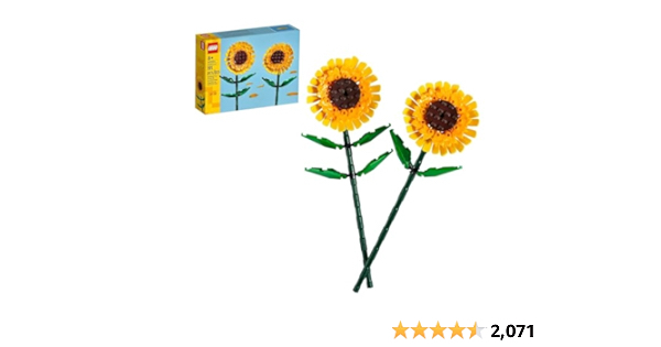 LEGO Sunflowers Building Toy Set for Kids, Girls and Boys Ages 8 - $11.99