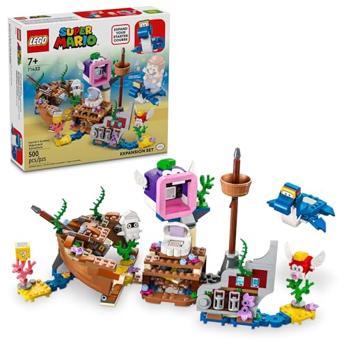 LEGO Super Mario Dorries Sunken Shipwreck Adventure Expansion Set 71432 $36 Free Shipping