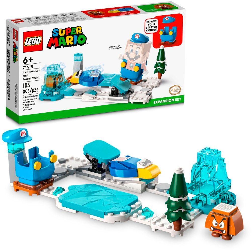 LEGO Super Super Mario Ice Mario Suit/Frozen World Expansion Set $12, LEGO Sonic the Hedgehog Green Hill Zone $60 More F