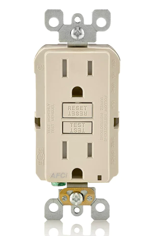 Leviton AFCI Receptacle on sale $6.00