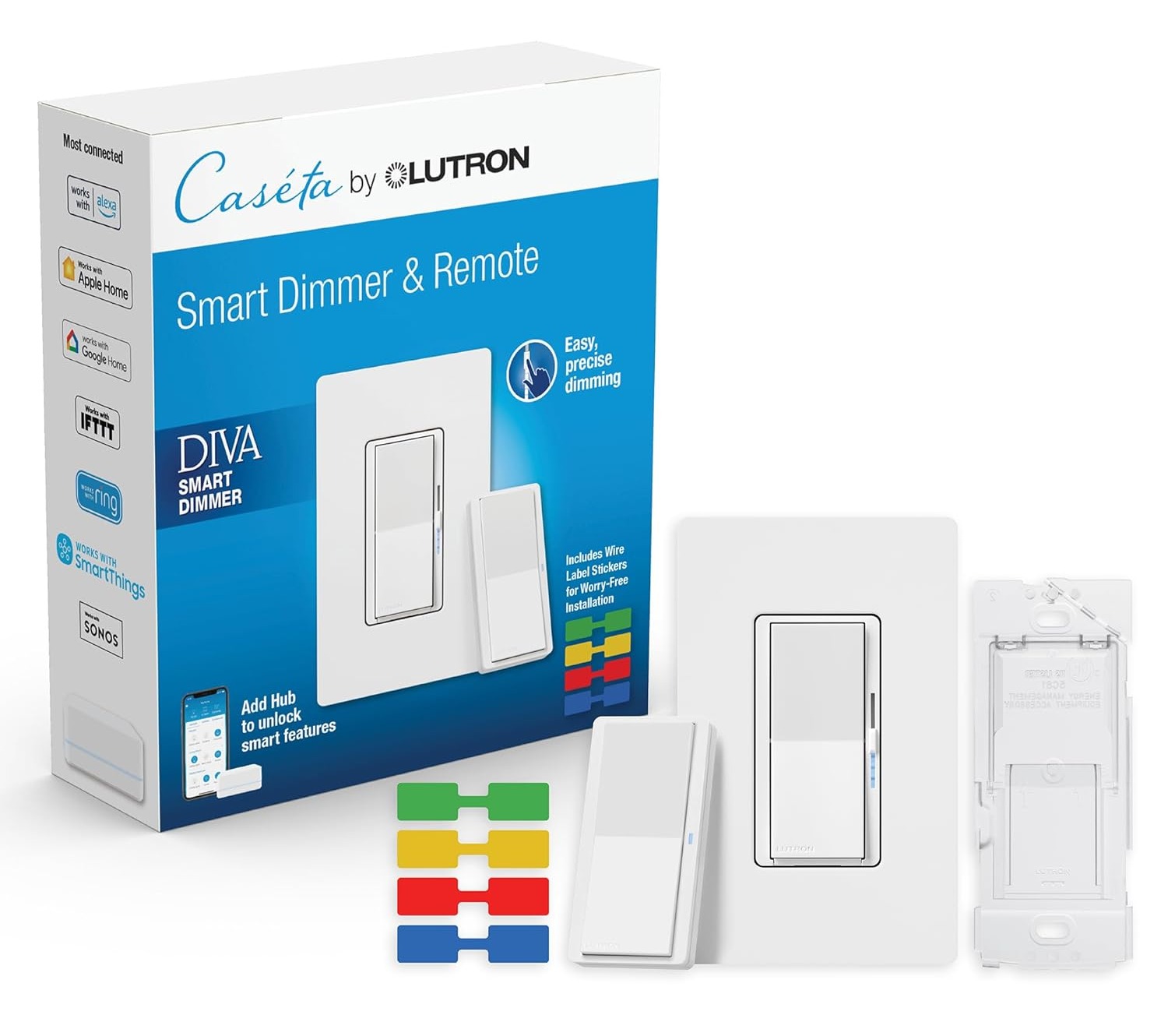 Lutron Caseta Smart Lighting Lamp Dimmer $31