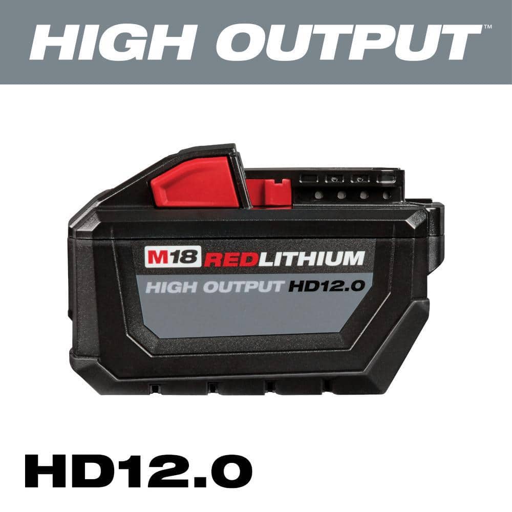 M18 18-Volt Lithium-Ion High Output 12.0Ah Battery Pack 3-Battery $399.99
