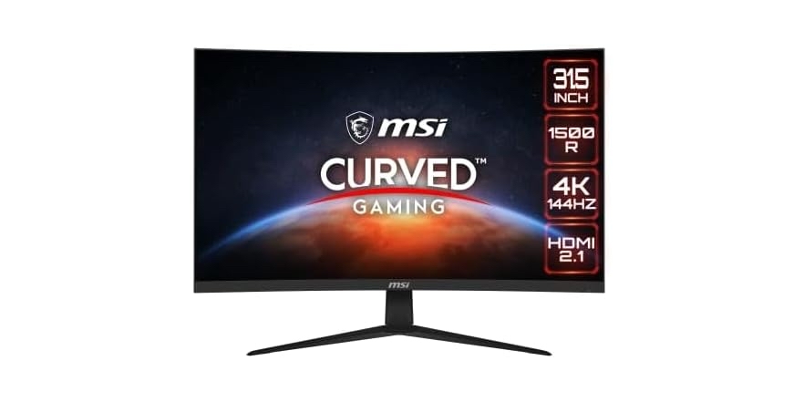 MSI G321CU, 32 Gaming Monitor - $269.99 - Free shipping for Prime members - $269.99