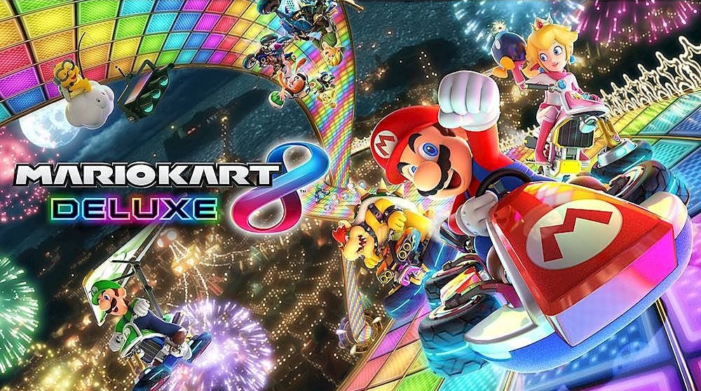 Mario Kart 8 Deluxe, Luigis Mansion 3, Mario Party Superstars, Yoshis Crafted World, Mario Golf Super Rush, or Mario Ten
