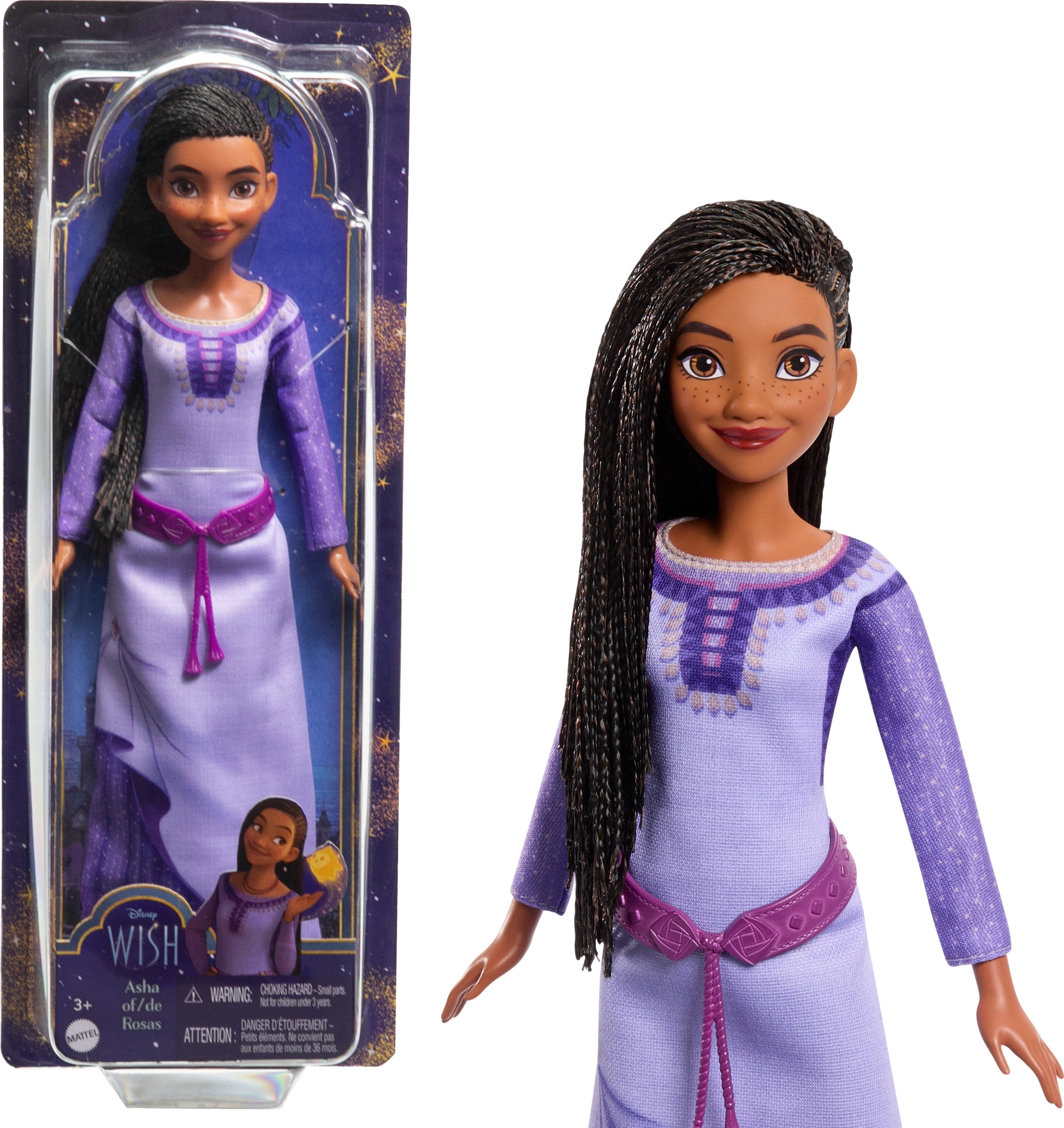 Mattel Disney Wish Toys Asha of Rosas Doll $2.90, Dahlia of Rosas Doll $2.53, Star Valentino Mini Playset w/ Goat Star M