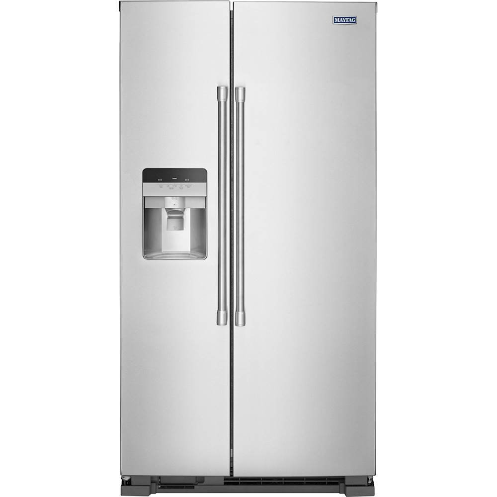 Maytag 24.5-cu ft Refrigerator w/ Ice Maker, Water Ice Dispenser Stainless $699 Select Stores Free Store Pickup
