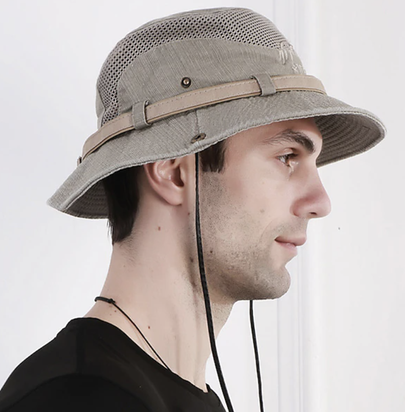 Mens Decent Looking Bucket / Fishing / Boonie Hat in Khaki or Army Green - 2 for $14 w/ Free Shipping