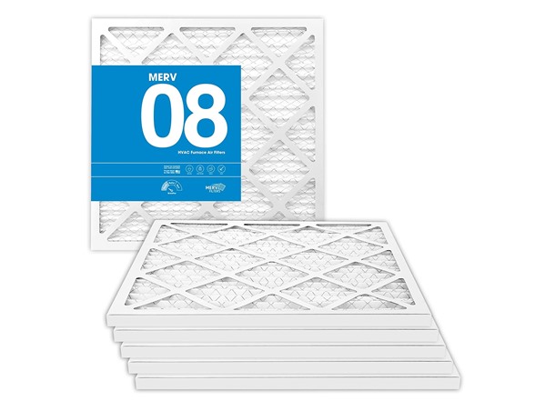 MervFilters Merv 8 AC Furnace Filters 6-Pack Various Sizes from $29, 12-Pack Various Sizes from $52 Free Shipping w/ Pri