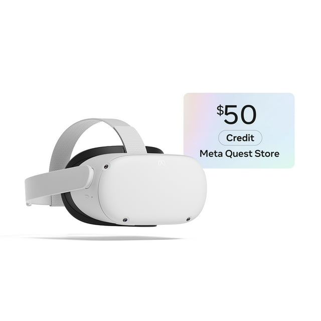 Meta Quest 2 128GB VR Headset $50 Meta Quest Credit Free Shipping for $199