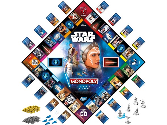 Monopoly Star Wars Light Side Edition Board Game $9.99 Free Shipping w/ Prime