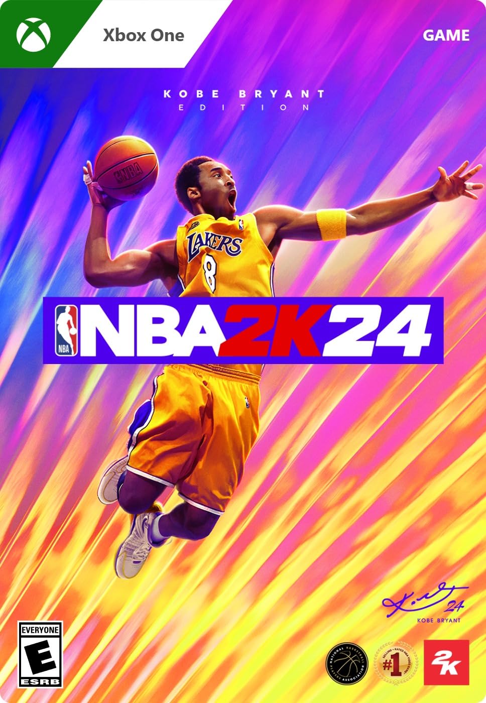 NBA 2K24 - Xbox One - Kobe Bryant Edition Digital Code $11.99 - Amazon