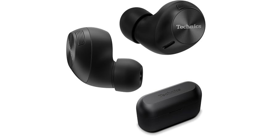 NEW Technics HiFi ANC Wireless Multipoint Bluetooth Earbuds II EAH-AZ40M2 - $79.99