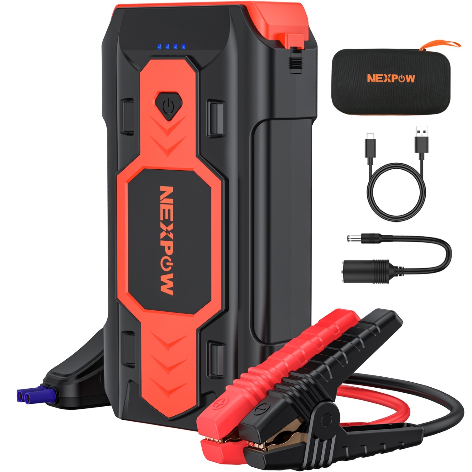 NEXPOW Q9B 2500A 12V Car Battery Jump Starter w/ Flashlight USB QC3 Charging $42 Free Shipping