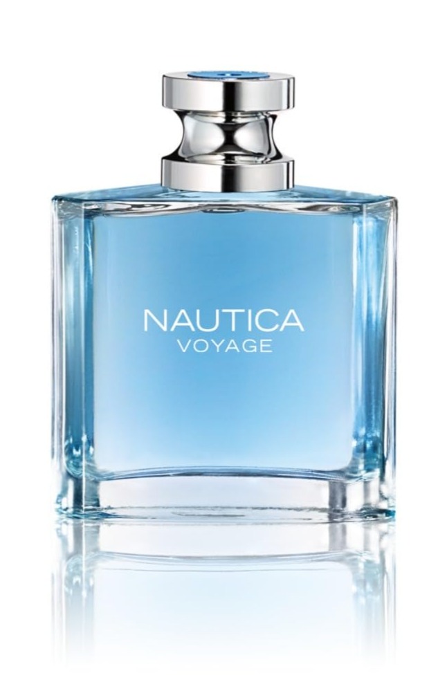 Nautica Voyage Eau De Toilette for Men - Fresh, Romantic, Fruity Scent Woody, Aquatic Notes of Apple, Water Lotus, Cedar
