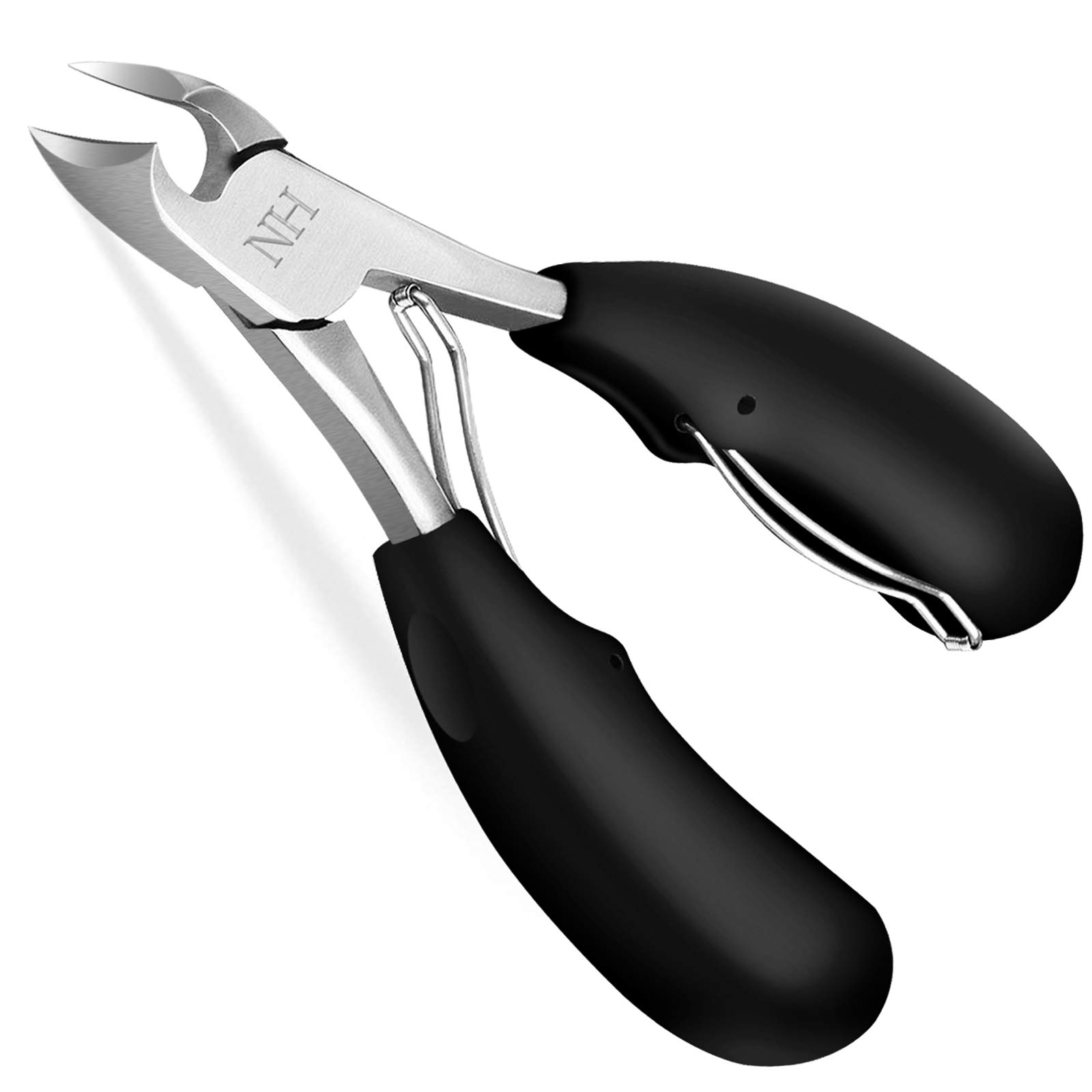 New Huing Podiatrist Toenail Clippers, Professional Thick Ingrown Toe Nail Clippers for Men Seniors $6.5 on Amazon