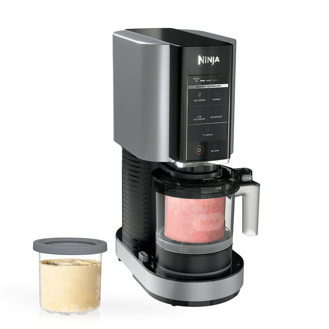 Ninja CREAMi 5-in-1 Ice Cream Maker 5 One-Touch Programs, 2 16oz. Pints w/ Storage Lids, Model NC300 $149 Free Shipping