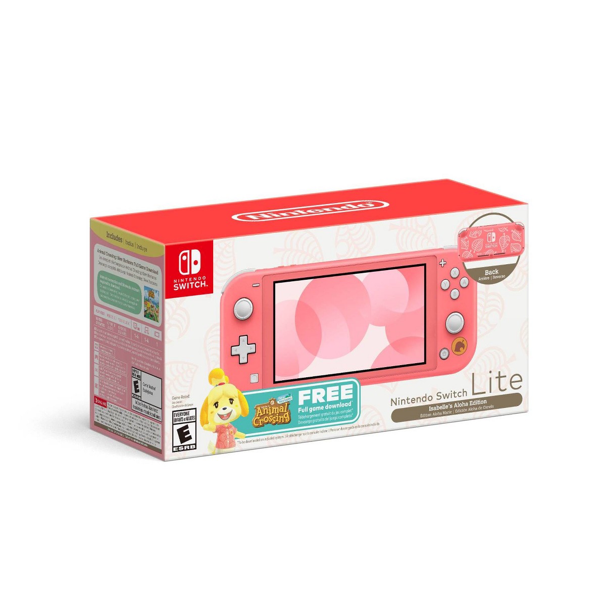 Nintendo Switch Lite - Animal Crossing New Horizons Bundle $25 Target gift card $199.99 Free Shipping