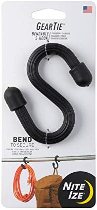 Nite Ize GearTie Bendable S-Hook Black $2.95 at REI w/ Free Store Pickup