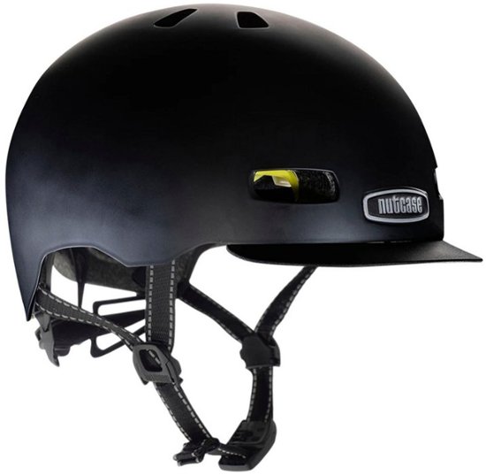 Nutcase Street Bike Helmet w/ MIPS Large Medium Onyx Solid Satin $30 Free Shipping