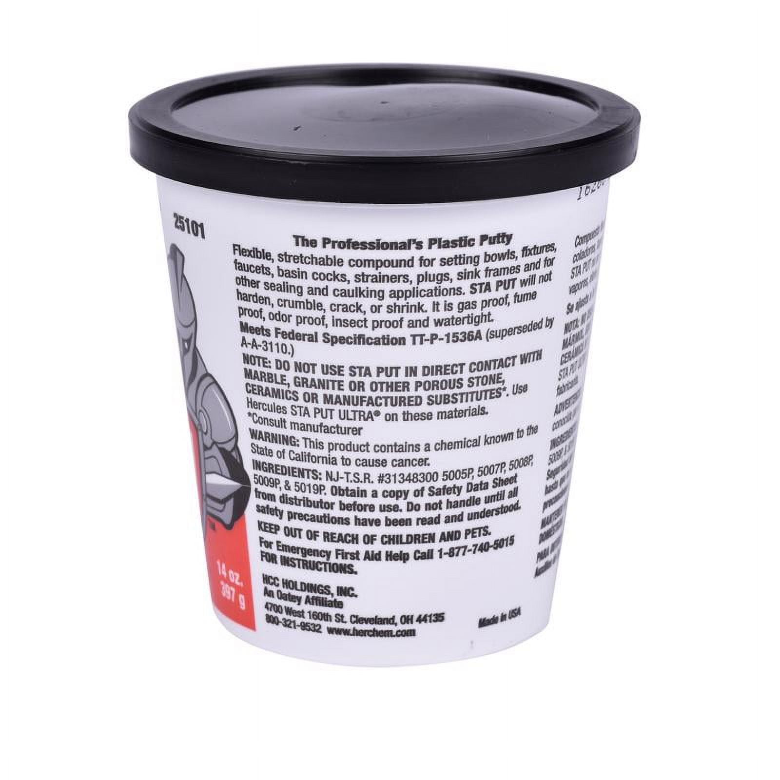 Oatey Plumber Putty Regular Tan 14 oz. 25101 $11.61