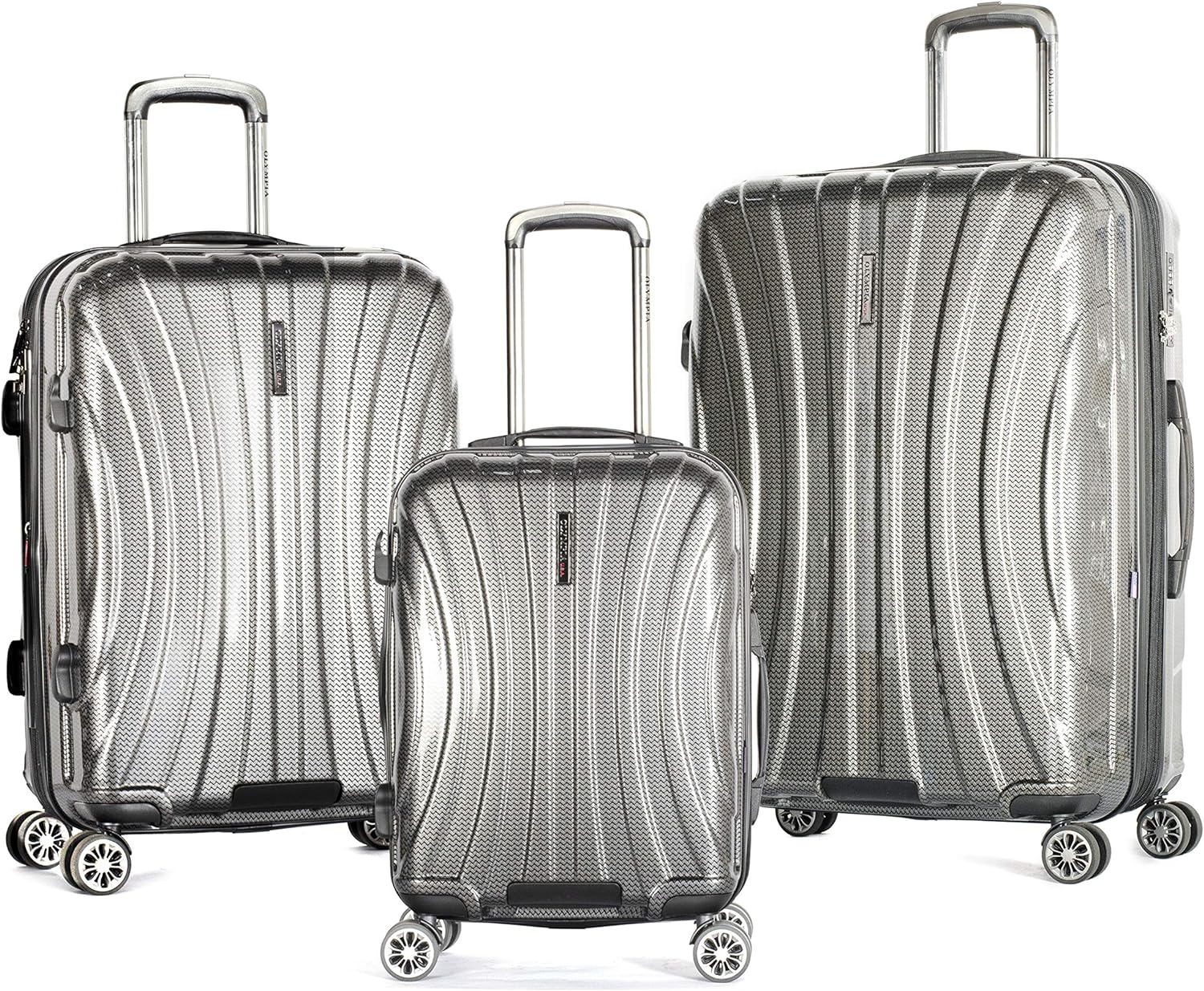 Olympia U.S.A. Phoenix 3pc Luggage Set with TSA Lock $159.99