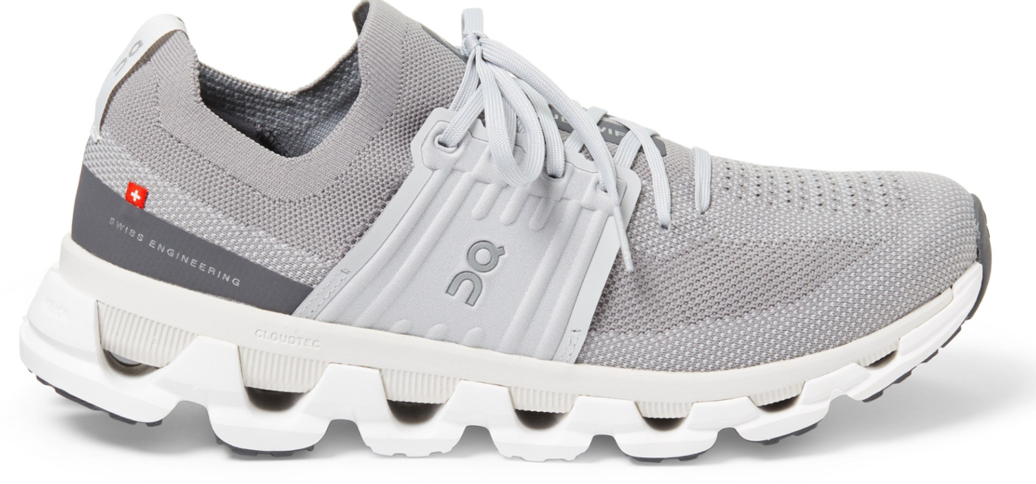 On Cloudswift 3 Mens Shoes Ivory/Black or Magnet/Wisteria $79.83