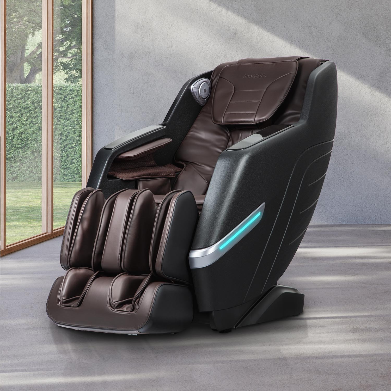 Osaki AmaMedic Silo 2D Zero Gravity Massage Chair SL w/ Foot Roller Brown $899 Free Shipping