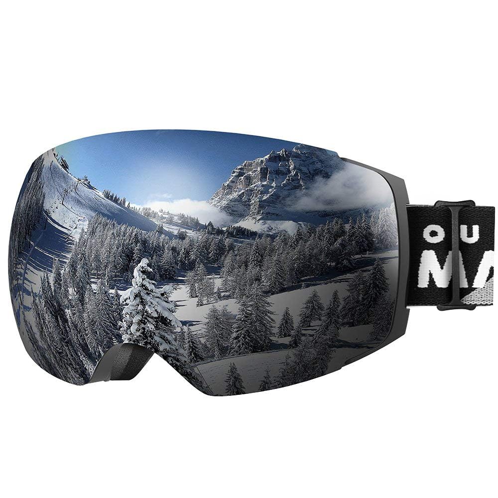 OutdoorMaster Ski Goggles Pro Frameless, 100 UV400, Interchangeable Lens from $20 free s/h