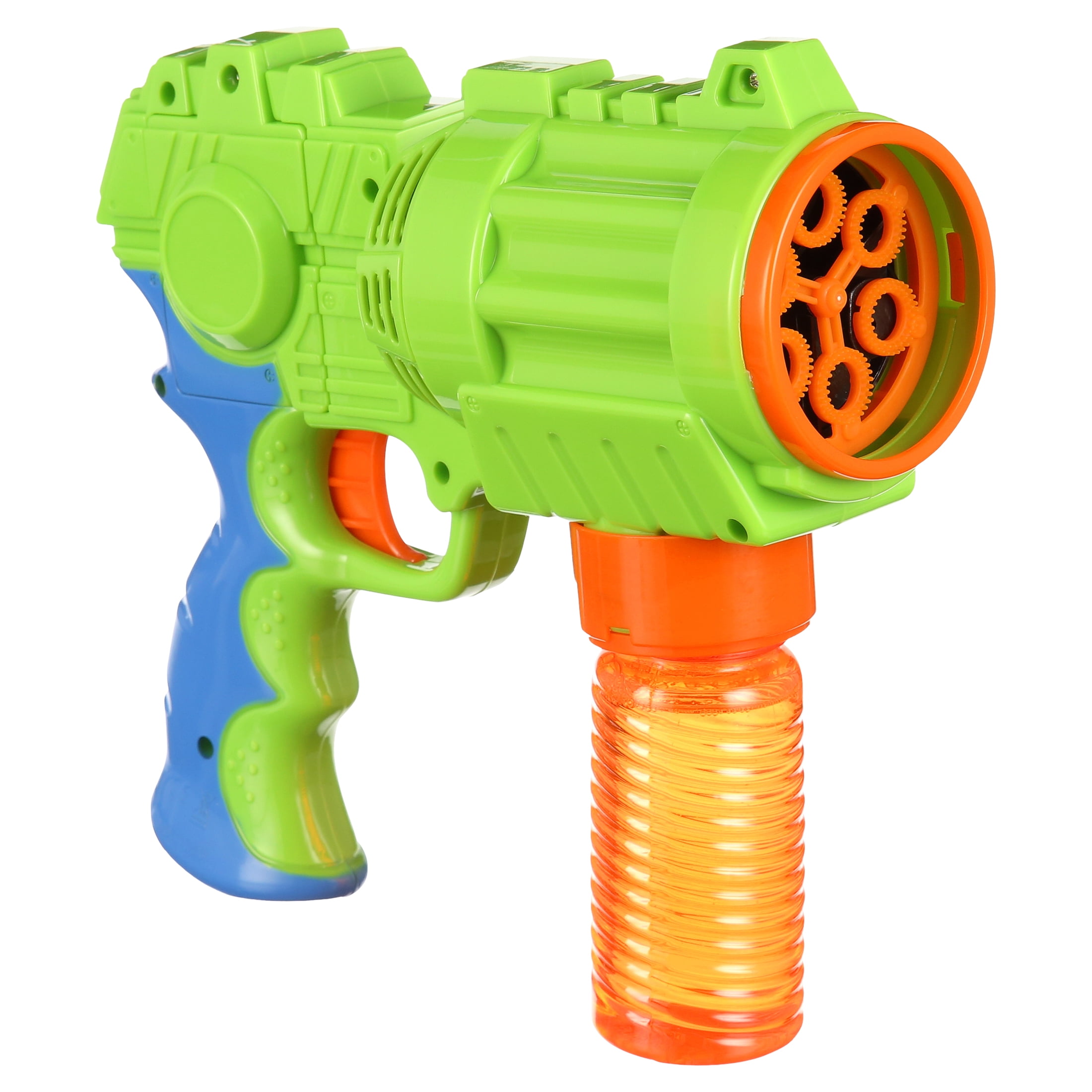 Play Day Bubble Blaster Battery Operated Bubble Blowing Toy Green $5.65 Free S H w/ Walmart or on $35