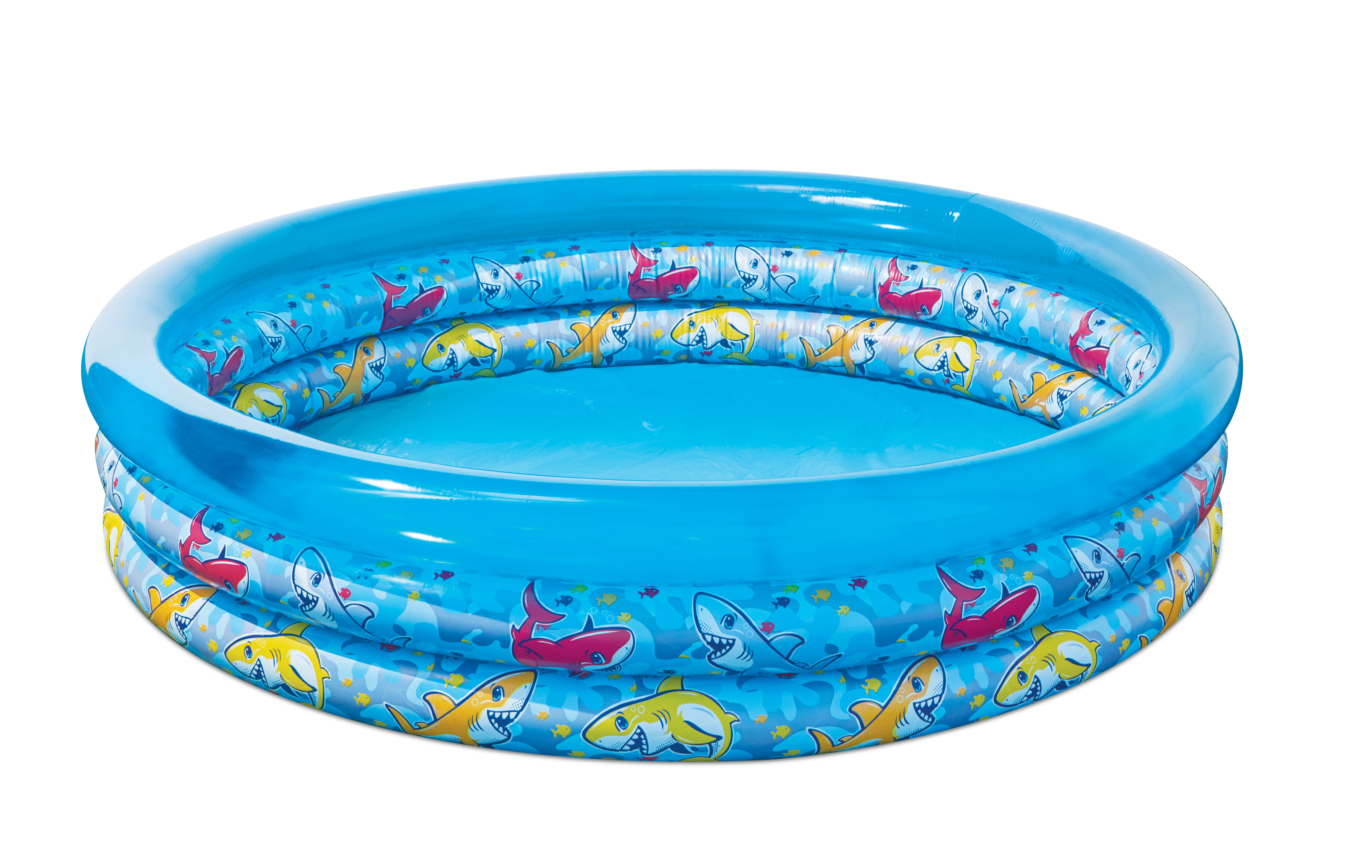 Play Day Kids 3 Ring Inflatable Splash Play Pool/Ball Pit Various $4.98 Free Shipping w/ Walmart or on $35