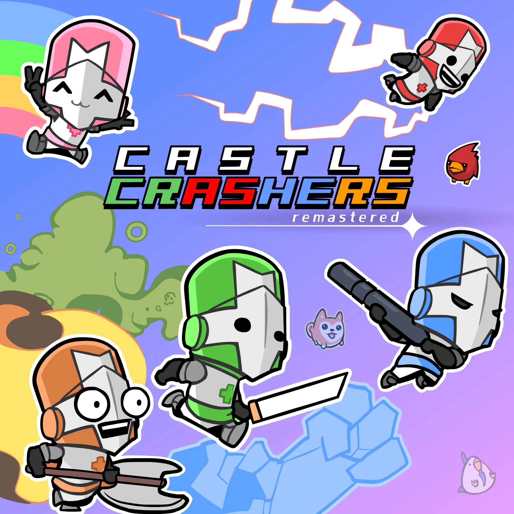 PlayStaion Plus Members Castle Crasher Remastered PS4 Digital Download Game $3