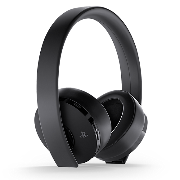 PlayStation Gold Wireless Headset Factory Recertified, Black $35 More Free Shipping