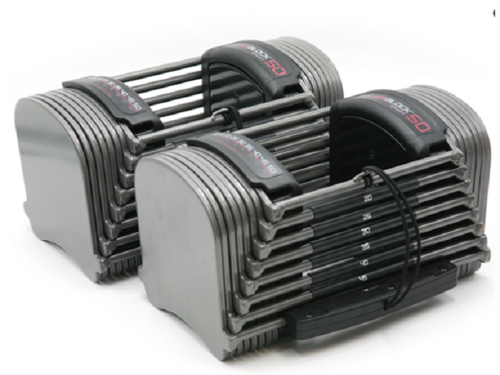 PowerBlock Sport 50 Adjustable Dumbbell Set 2x 50-lbs $200 More Free Shipping w/ Prime