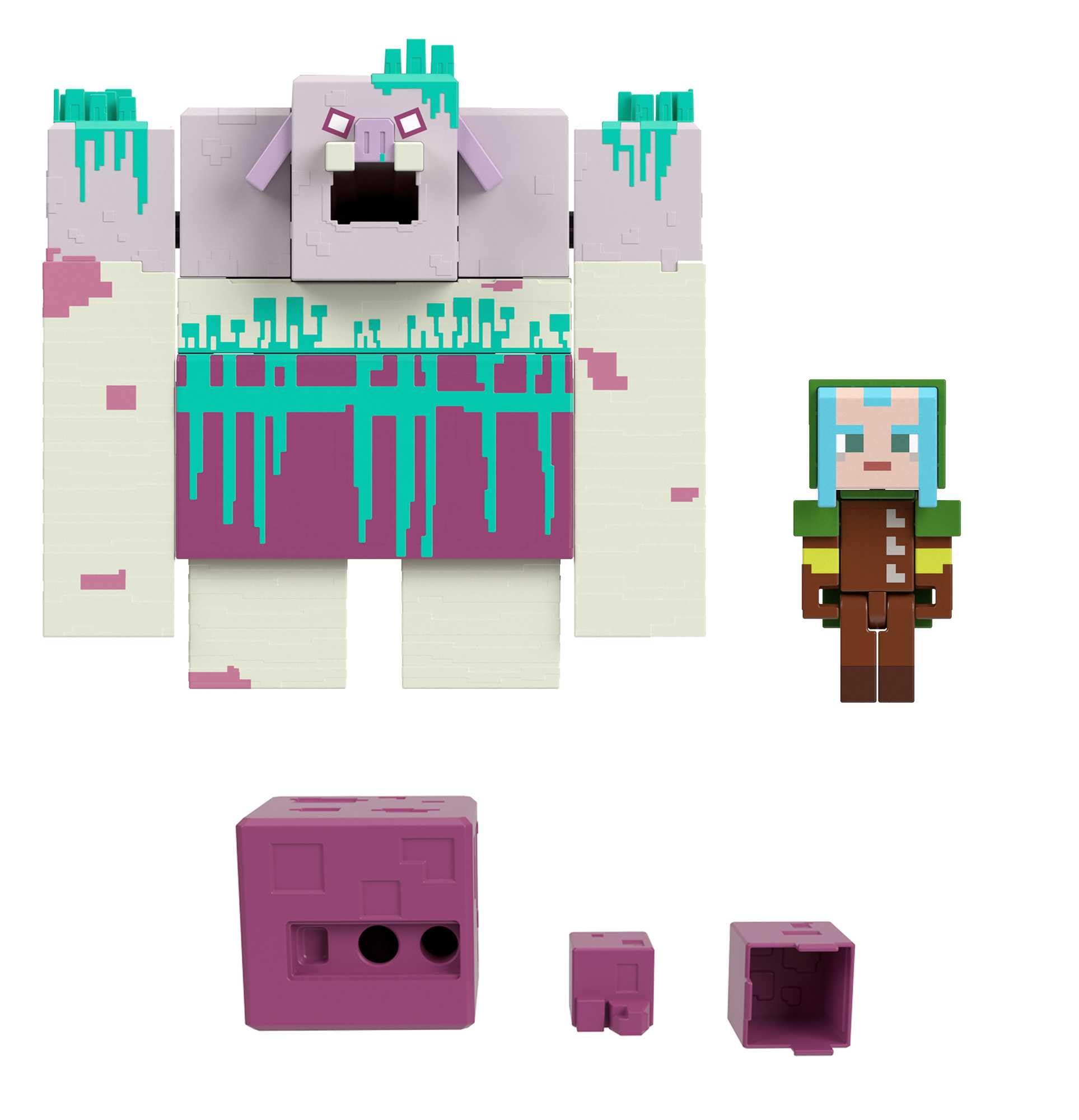 Price Drop Mattel Minecraft Legends Devourer Action Figure w/ Slime Attack Action $11.55 Free Shipping w/ Prime or on $3