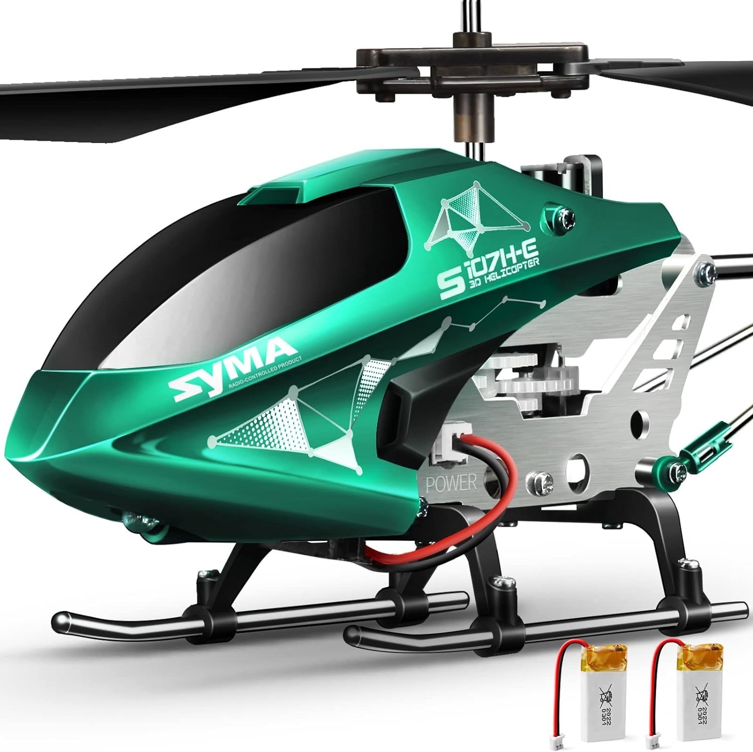 Prime Members SYMA S107H Remote Control Helicopter w/ Altitude Hold 2 Batteries Dark Green or Sky Blue More $29.14 Free 