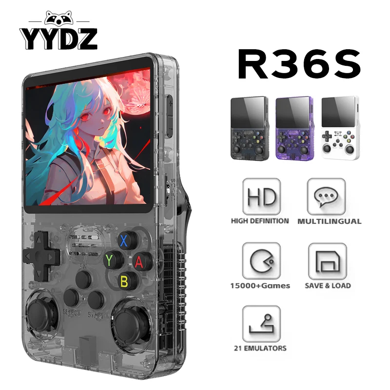 R36S Retro Handheld Video Game Console - $30.03