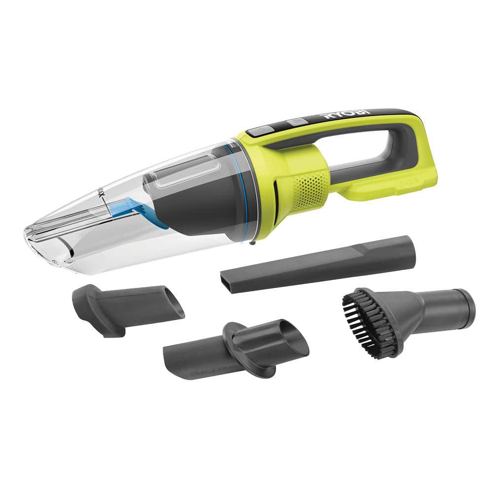 RYOBI ONE 18V Cordless Wet/Dry Hand Vacuum Tool Only PCL702B - $17.97