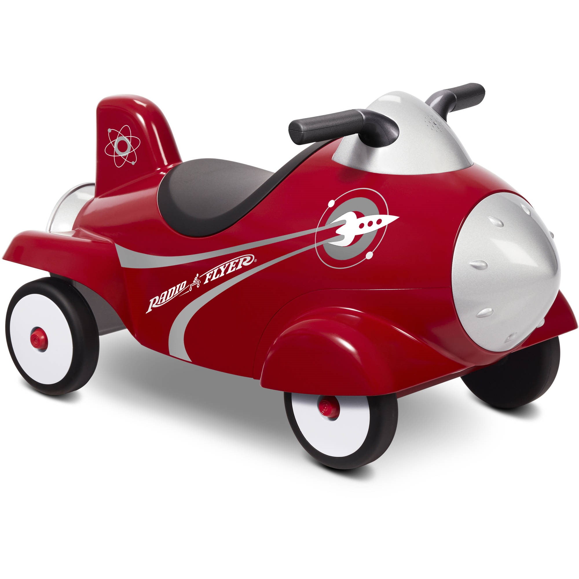 Radio Flyer Retro Rocket Foot-to-Floor Ride-On w/ Lights Sounds $29.97 Free S H w/ Walmart or $35