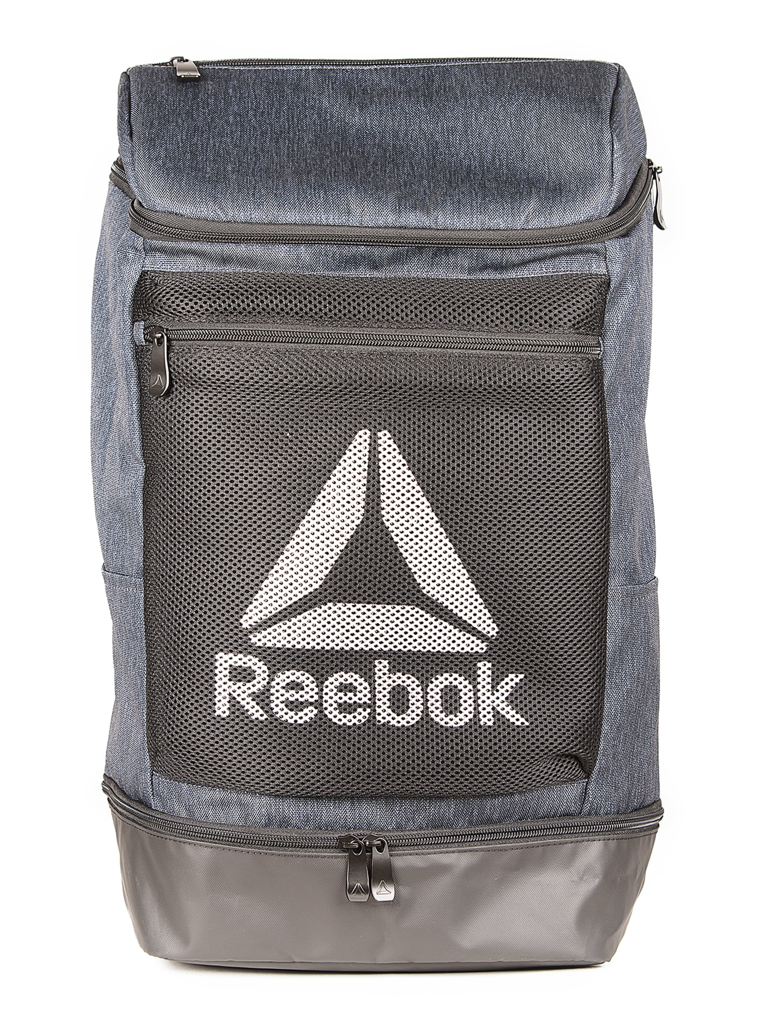 Reebok Mens or Womens Hudson Backpack Dark Heather Gray $9 or Black $12.67 Free S H w/ Walmart or $35