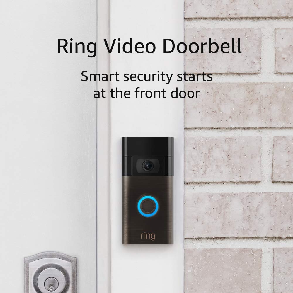 Ring Video Doorbell 1080p HD video for $59.99 since Thursday March 21st