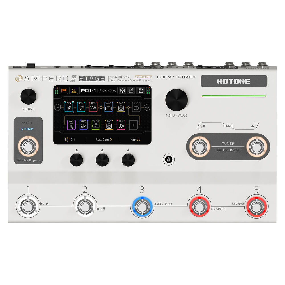 SONICAKE Matribox II Guitar Bass Amp IR Cabinets Expression Effect Pedal FX Loop $147