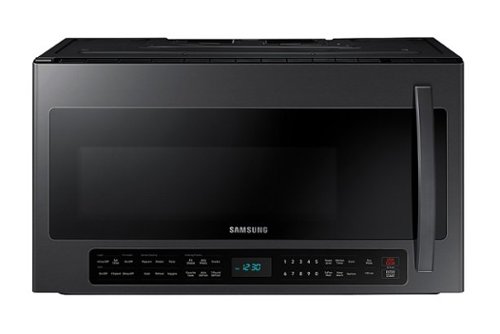 Samsung 2.1 Cu. Ft. Over-the-Range Microwave w/ Sensor Cook Black Stainless Steel $249.99 Free Shipping