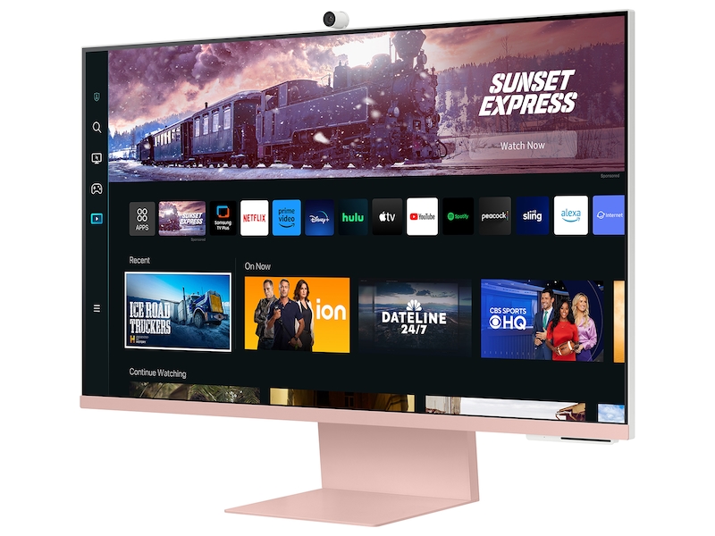 Samsung EDU 32 M80C 4K UHD Smart Monitor w/ USB-C for Streaming, Remote SlimFit Camera $279 Free Shipping